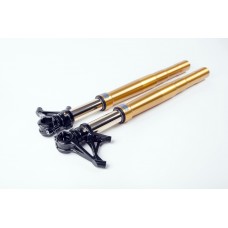 Motocorse Custom Ohlins R&T Forks with SBK Lowers and Billet Triple Clamp for MV Agusta Brutale 675 / 800 (up to 2016), & Dragster (up to 2017) / RVS #1